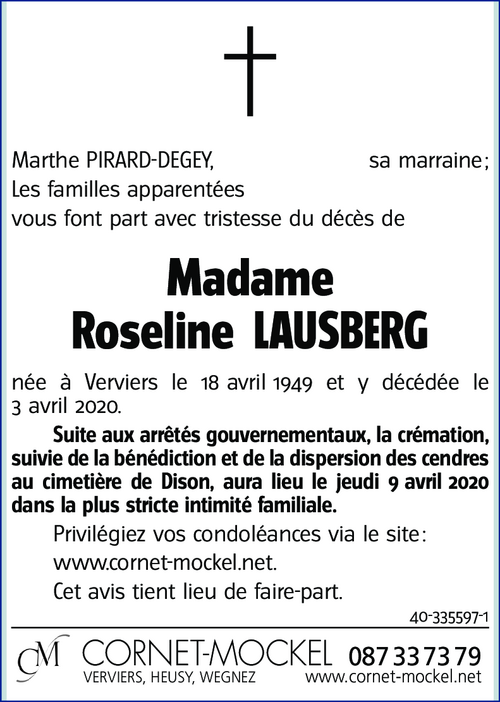Roseline LAUSBERG
