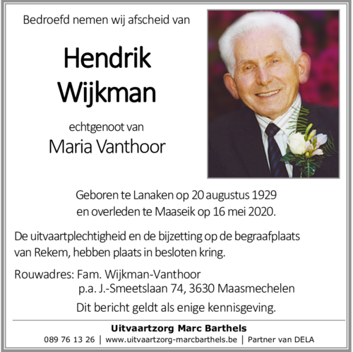 Hendrik Wijkman
