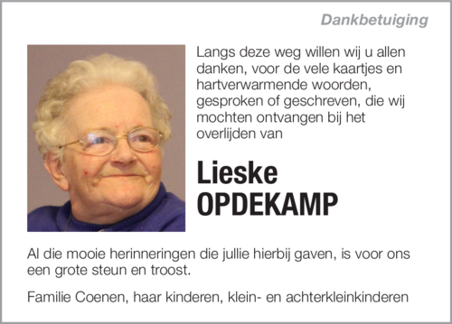 Lieske OPDEKAMP