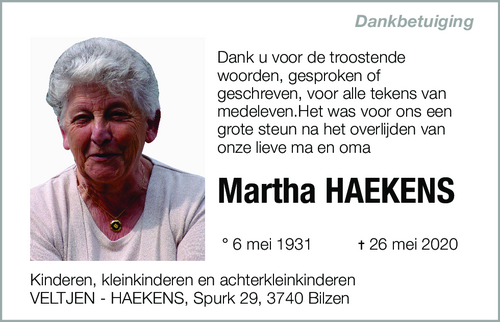 Martha HAEKENS
