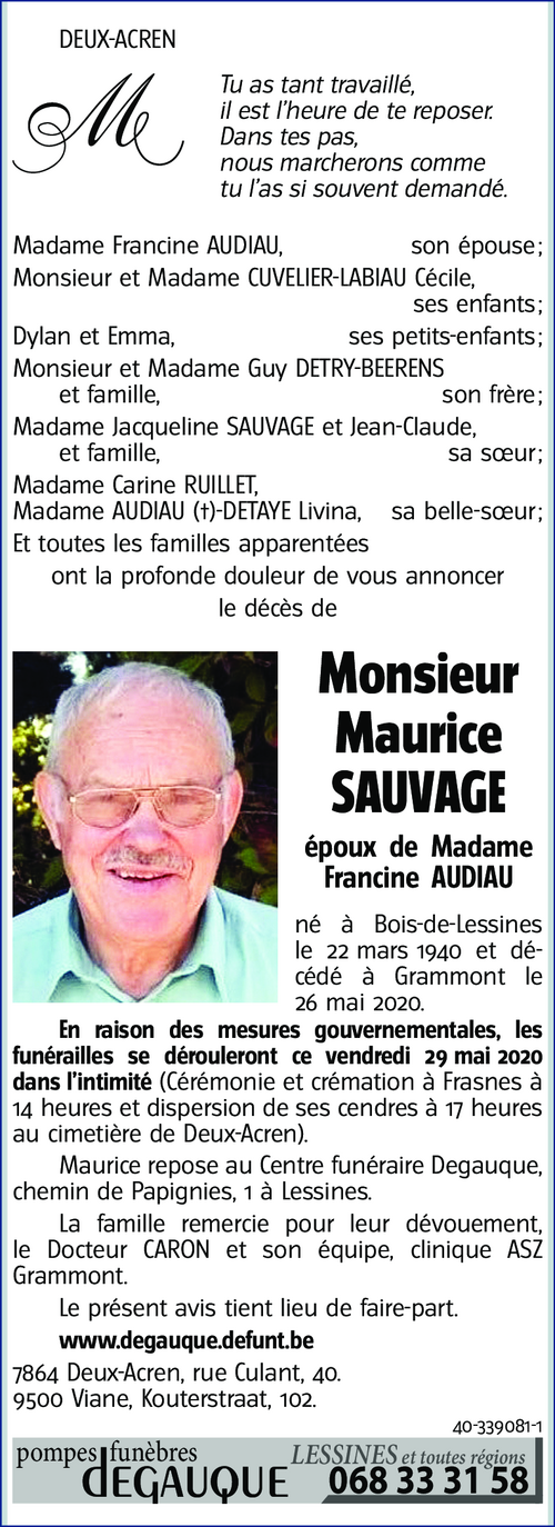 Maurice SAUVAGE