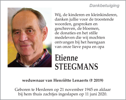 Etienne Steegmans
