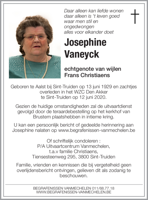 Josephine Vaneyck