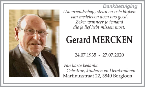 Gerard Mercken