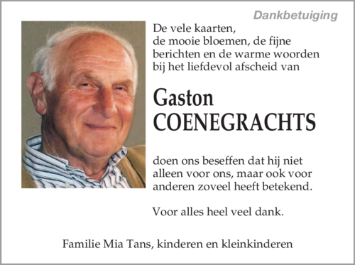 Gaston Coenegrachts