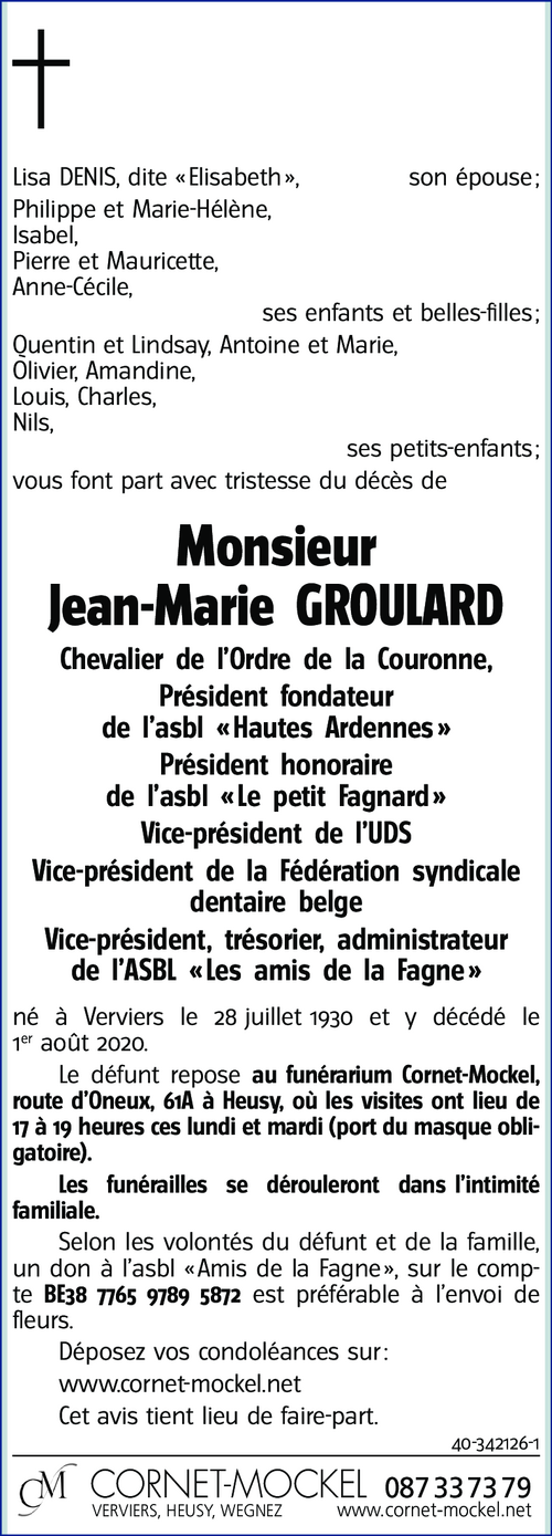 Jean-Marie GROULARD