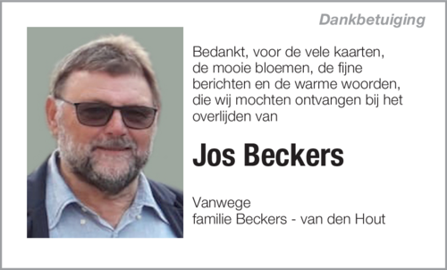 Jos Beckers