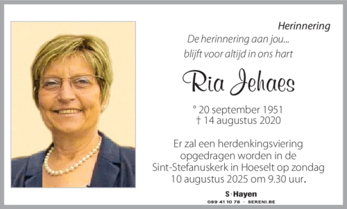 Ria Jehaes