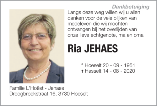 Ria Jehaes