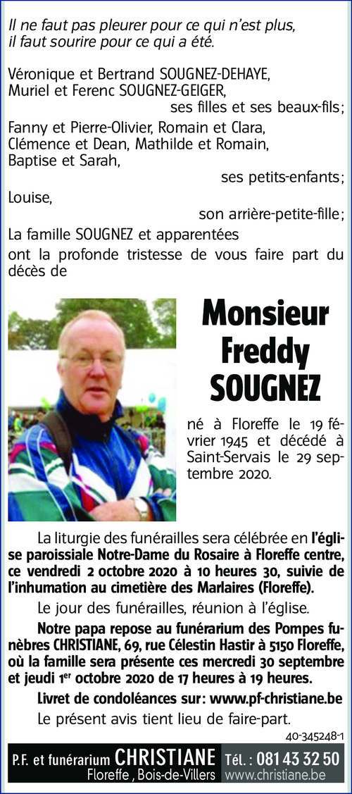 Freddy SOUGNEZ