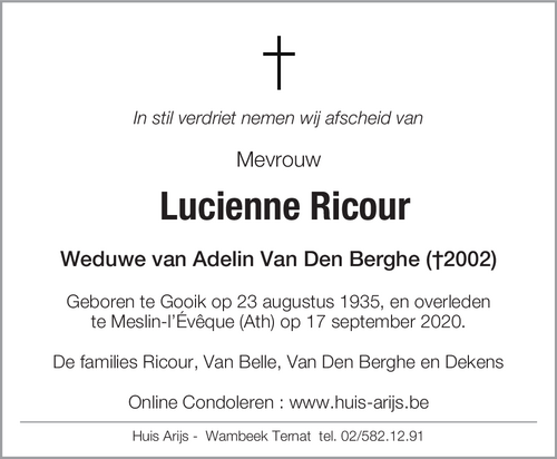 Lucienne Ricour