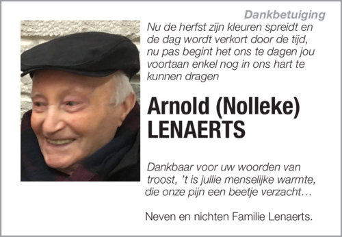 Arnold Lenaerts