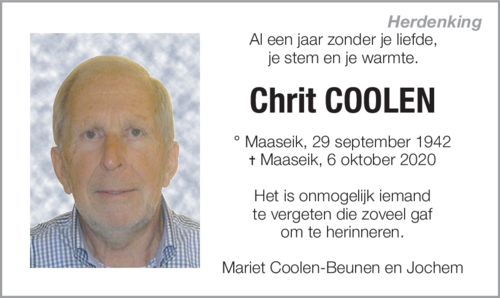 Chrit Coolen