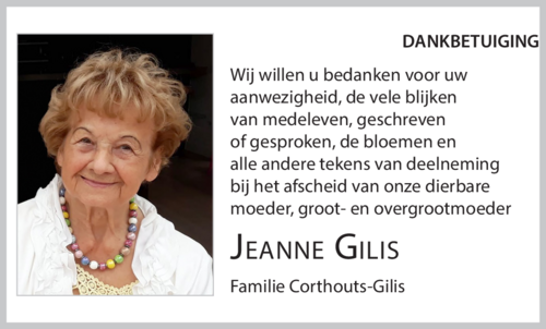 Jeanne Gilis