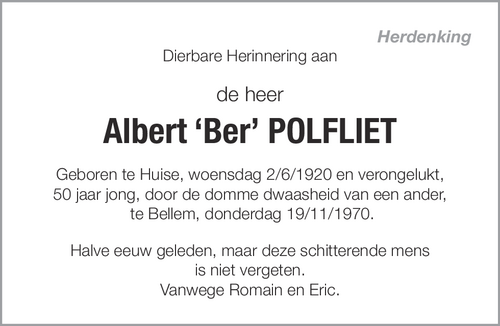Albert Polfliet
