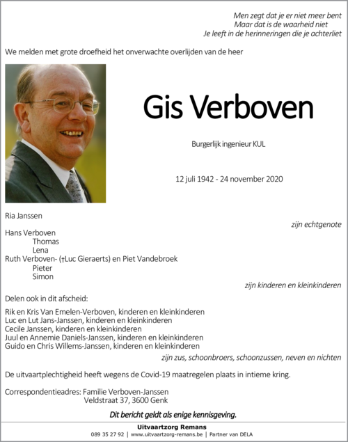 Gis Verboven