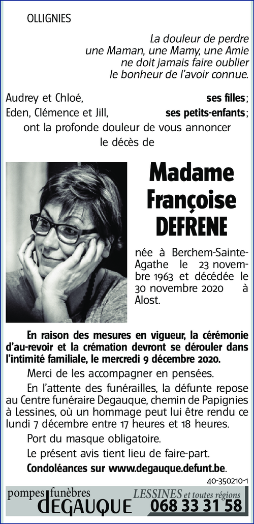 Françoise DEFRENE