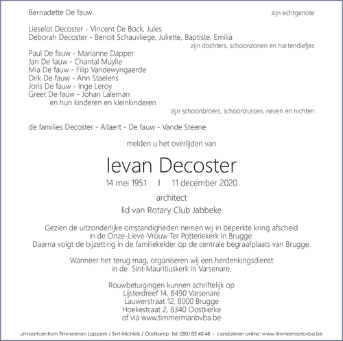 Ievan Decoster