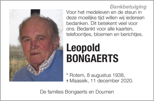 Leopold BONGAERTS