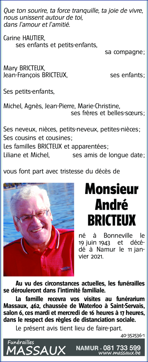André BRICTEUX