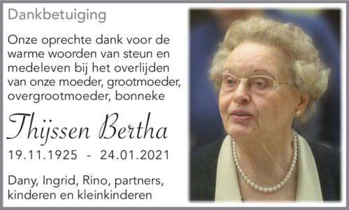 Bertha THIJSSEN