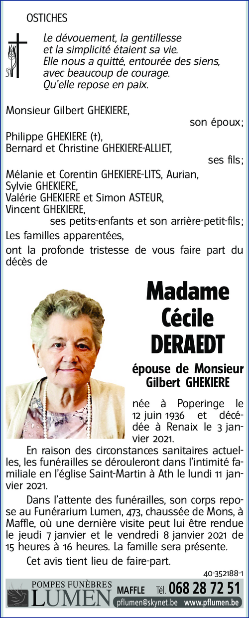 Cécile DERAEDT