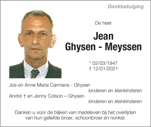 Jean Ghysen