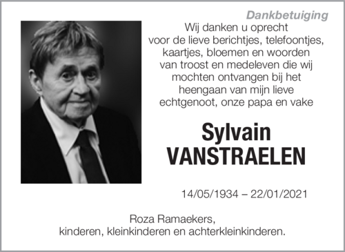 Sylvain Vanstraelen