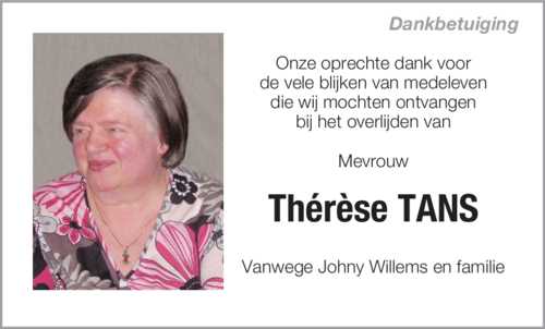 Thérèse Tans