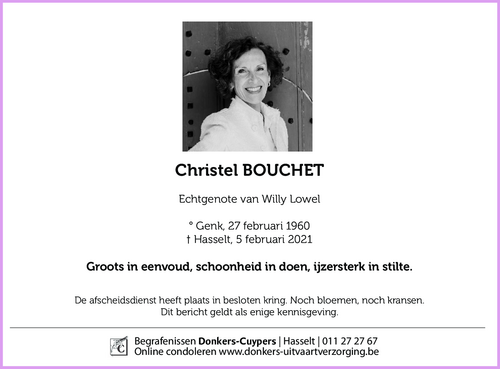 Christel Bouchet
