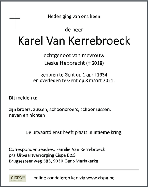 Charles Van Kerrebroeck