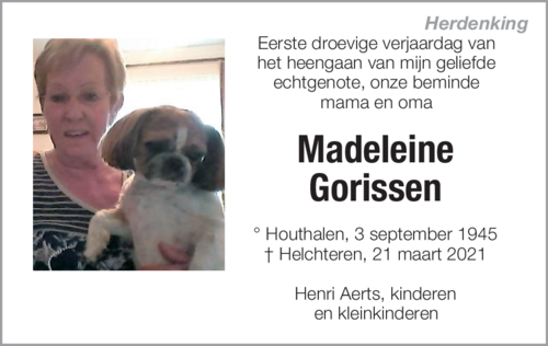 Madeleine Gorissen