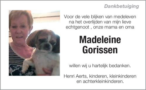 Madeleine Gorissen