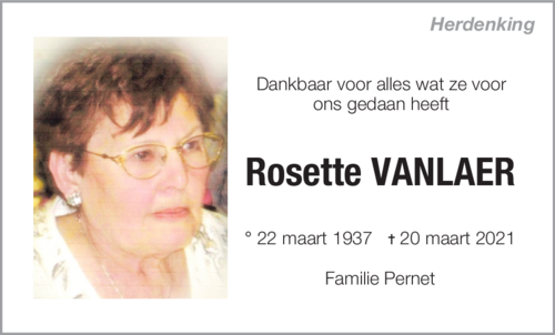 Rosette Vanlaer