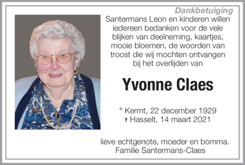Yvonne Claes