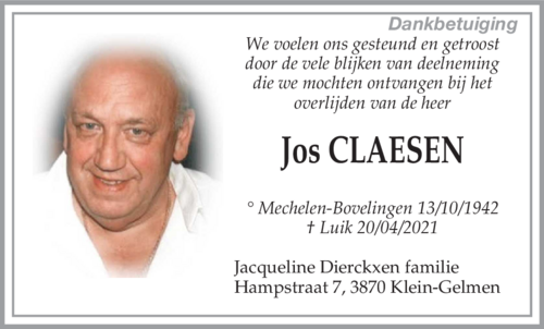 Jos Claesen