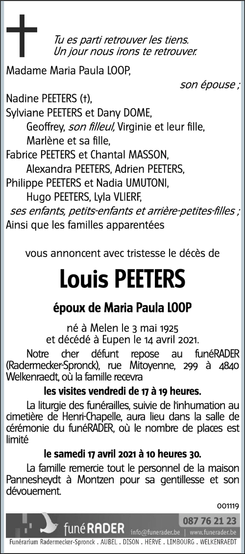 Louis PEETERS