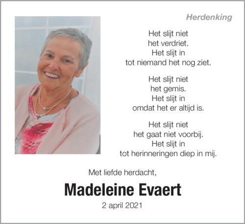 Madeleine Evaert