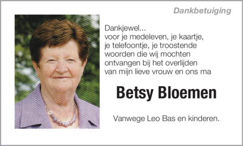 Betsy Bloemen