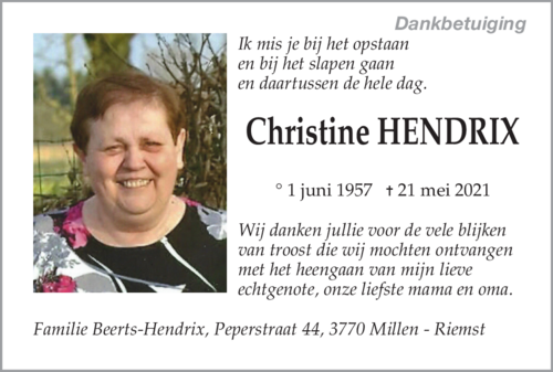 Christine Hendrix