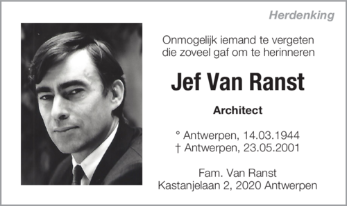 Jef Van Ranst
