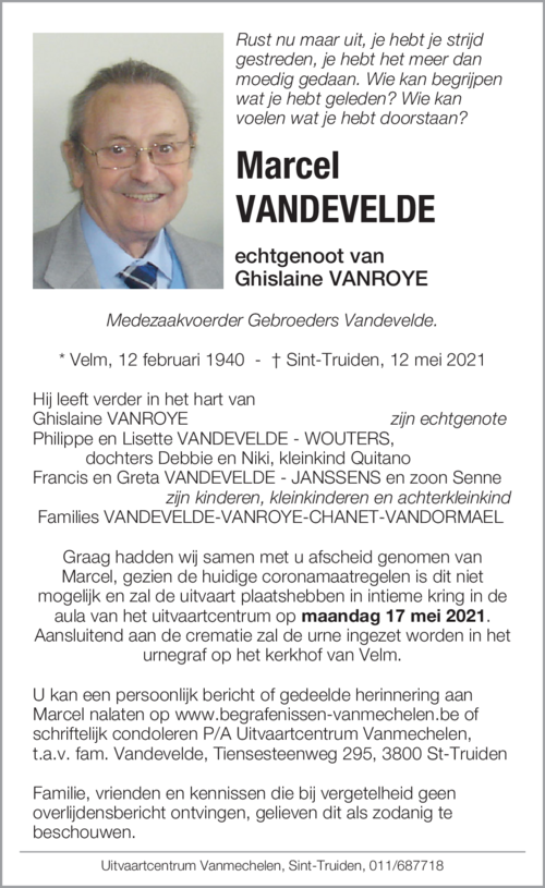 Marcel Vandevelde