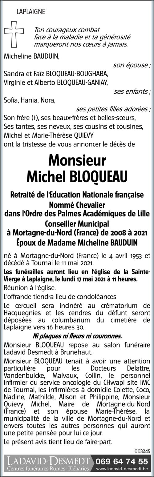 Michel BLOQUEAU