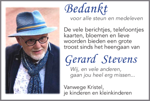 GERARD STEVENS