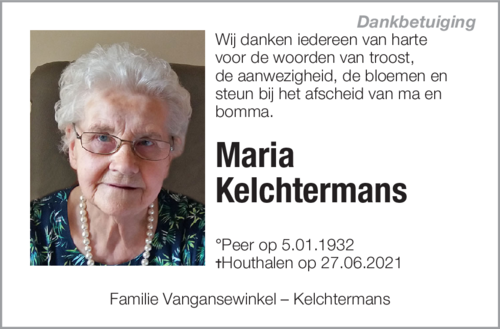 Maria Kelchtermans