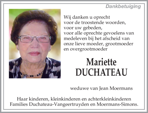 Mariette Duchateau