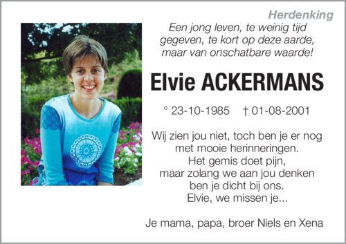 Elvie Ackermans