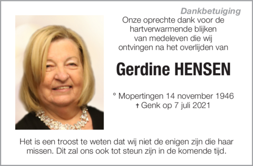 Gerdine Hensen