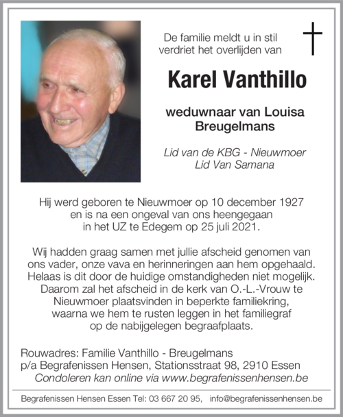 Karel Vanthillo