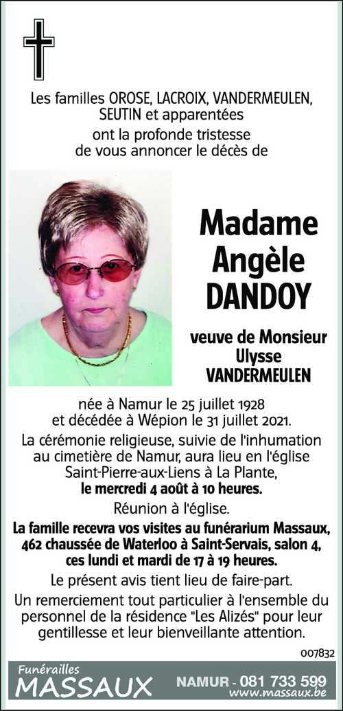 Angèle DANDOY